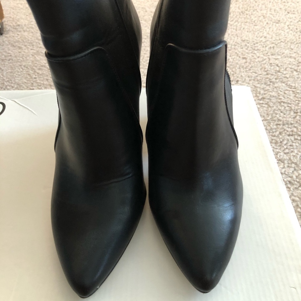 BCBGeneration Black Leather Boots